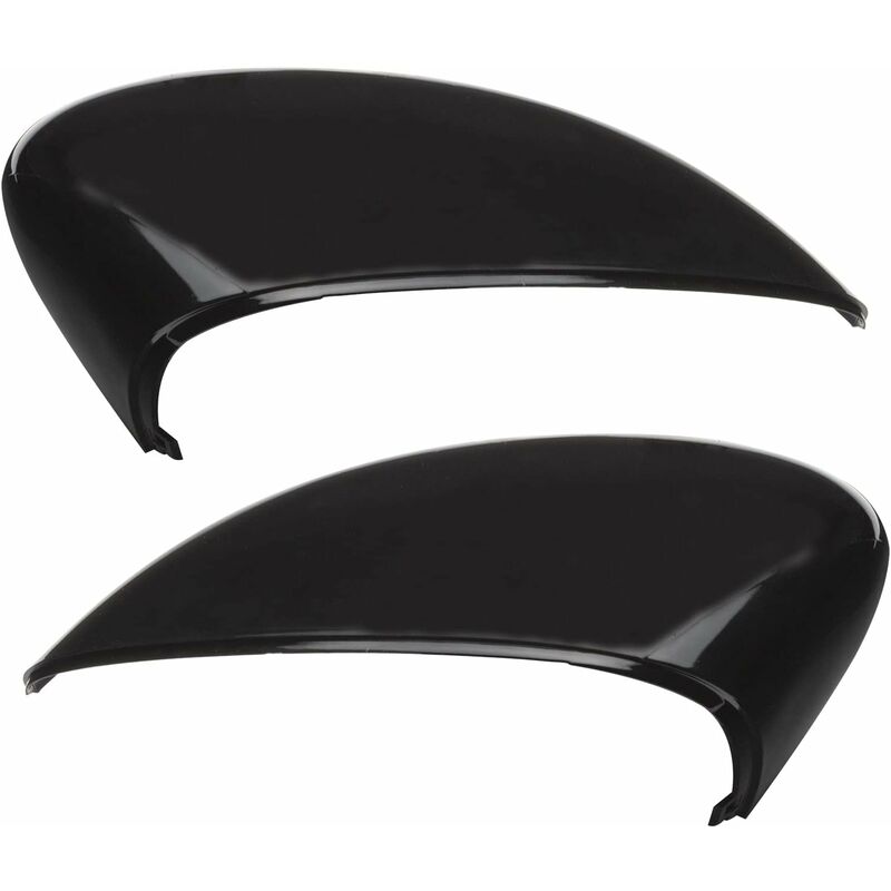 Rearview Mirror Cover Cap For Fiesta Mk7 2009-2017 Gloss Black