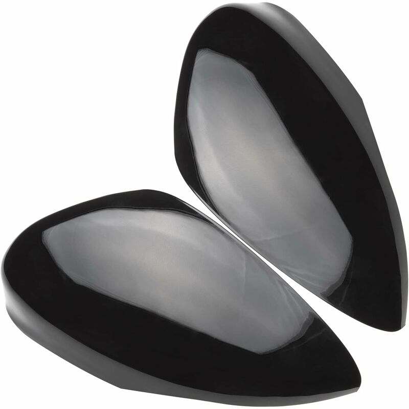 Rearview Mirror Cover Cap For Fiesta Mk7 2009-2017 Gloss Black