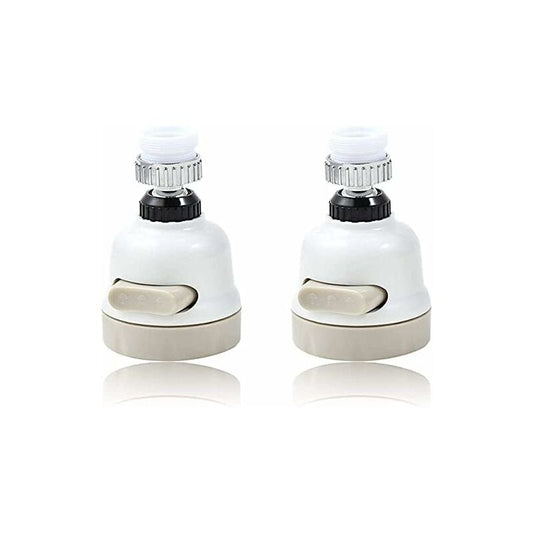 2 Pack Kitchen Faucet Aerator, Water Saving Faucet Aerator, 360 ROtation, Splash-Proof Faucet Nozzle With Filter