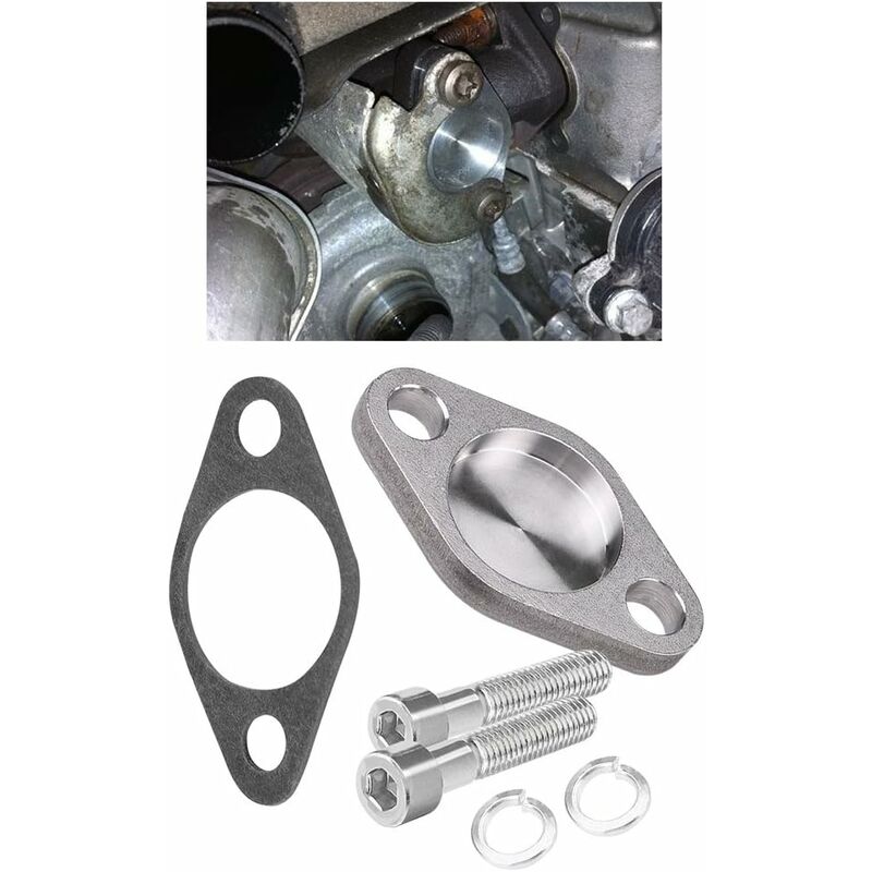 Valve Blanking Plate Egr Valve Blanking Block Plates Stainless Steel Kit With Gasket For E53 E38 E39 E46 X5