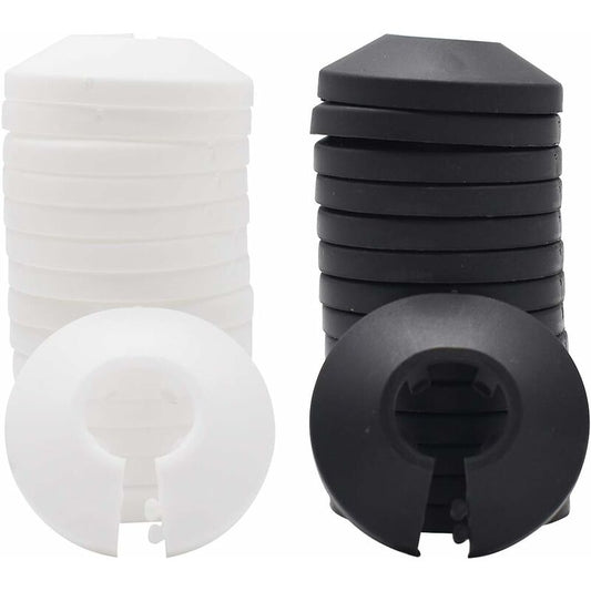 Plastic Radiator Garland, Tianhe 30 pcs Radiator Garland Pipe Cover Hot And Cold Water Gas Pipe Plastic Heating Pipe