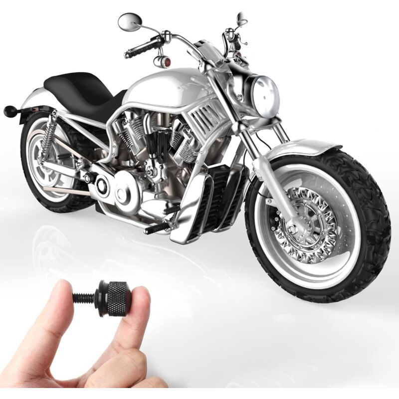 2 Set Seat Mounting Screws Kit Harley DAvidson Saddle Screws Seat Mounting Bolt Motorcycle Rear Mounting Screws For