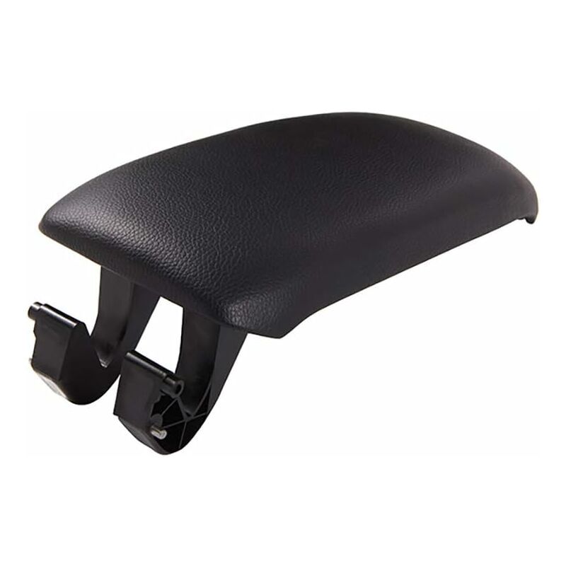 Center Armrest Lid With Base Plate, For A3 8P / A5 2003-2013, Black Leather, Oe: 8P0864245P