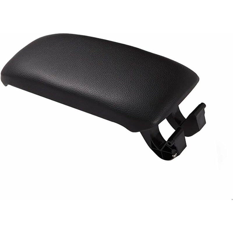 Center Armrest Lid With Base Plate, For A3 8P / A5 2003-2013, Black Leather, Oe: 8P0864245P