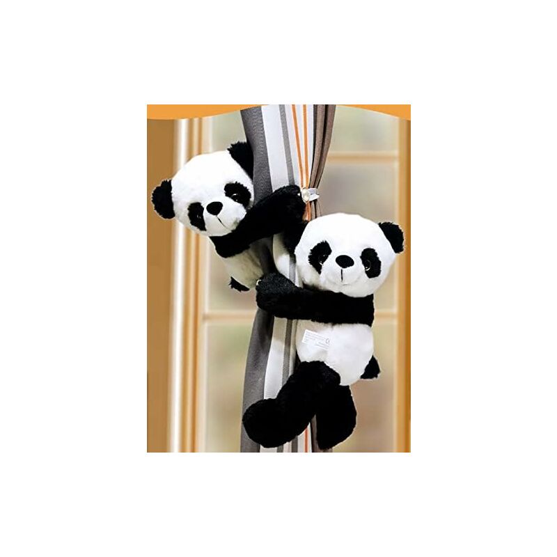 2 pcs Cartoon Animal Curtain Tiebacks For Kids Baby ROom Window Decoration (Size M) 25Cm
