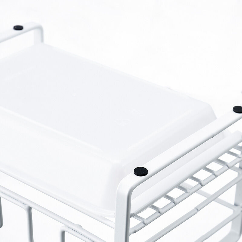 Sink Caddy With Removable Tray, Kitchen Sink Organizer, White