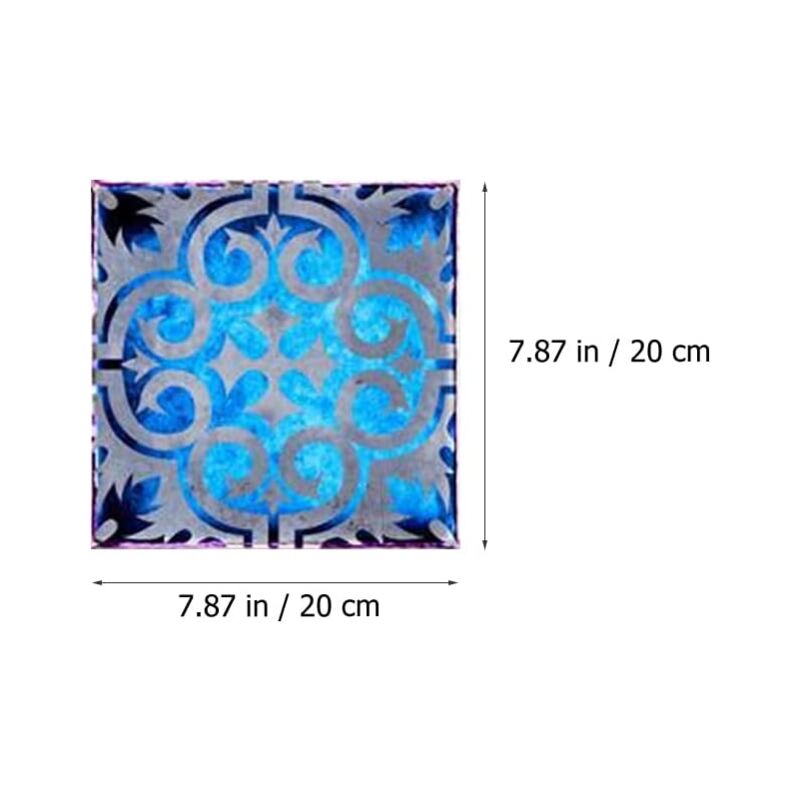 10 pcs Wall Tile Stickers Self Adhesive Tile Sticker Wallpaper For Kitchen Living ROom Bathroom Home Decor 20X20Cm