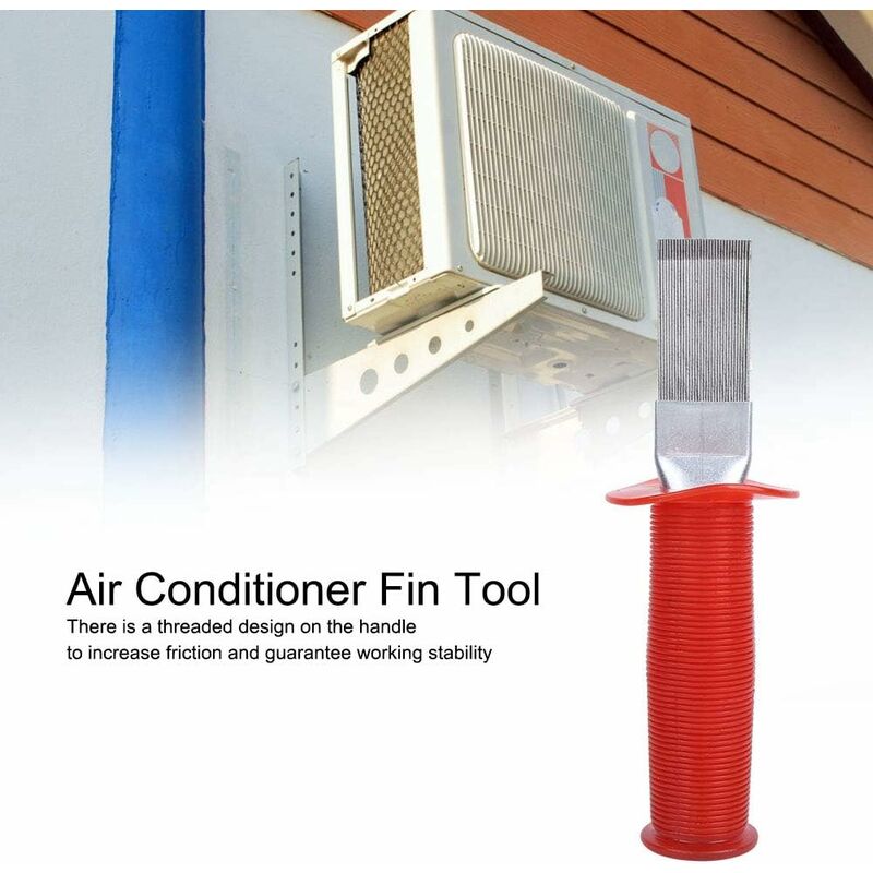 Stainless Steel Air Conditioner Fin Comb, Air Conditioner Condenser Fin Comb Air Conditioner Fin Cleaner Cleaning