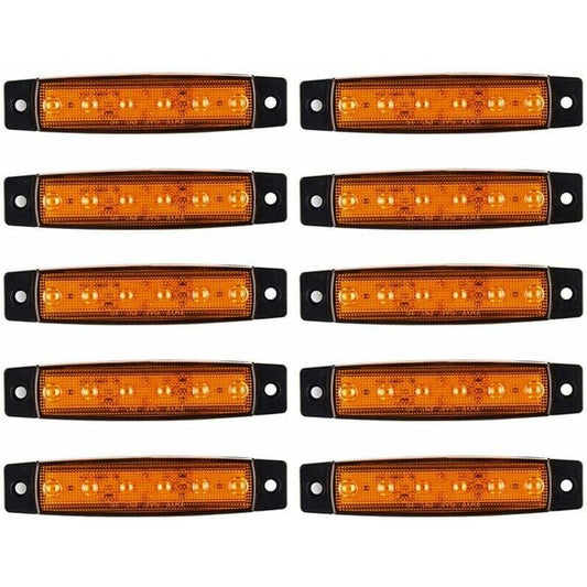Truck Side Marker Lights 10 pcs LED Side Marker Lights Side Marker Lights Dc 12V LED Side Marker Lights Lamp Truck