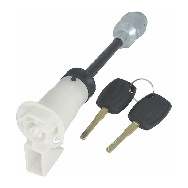 Bonnet Lock Barrel For Focus Mk2 C-Max, Bonnet Release Lock Kit 2004-2012 1343577 Long Type With 2 Keys