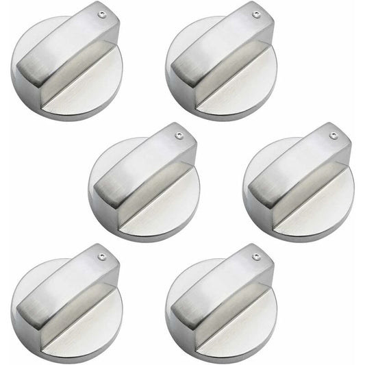 Parts Universal Metal Control Knobs Gas Stove Knob 6Mm Universal Control Knobs Stove Knob For Gas Stove Cooker Oven Hob