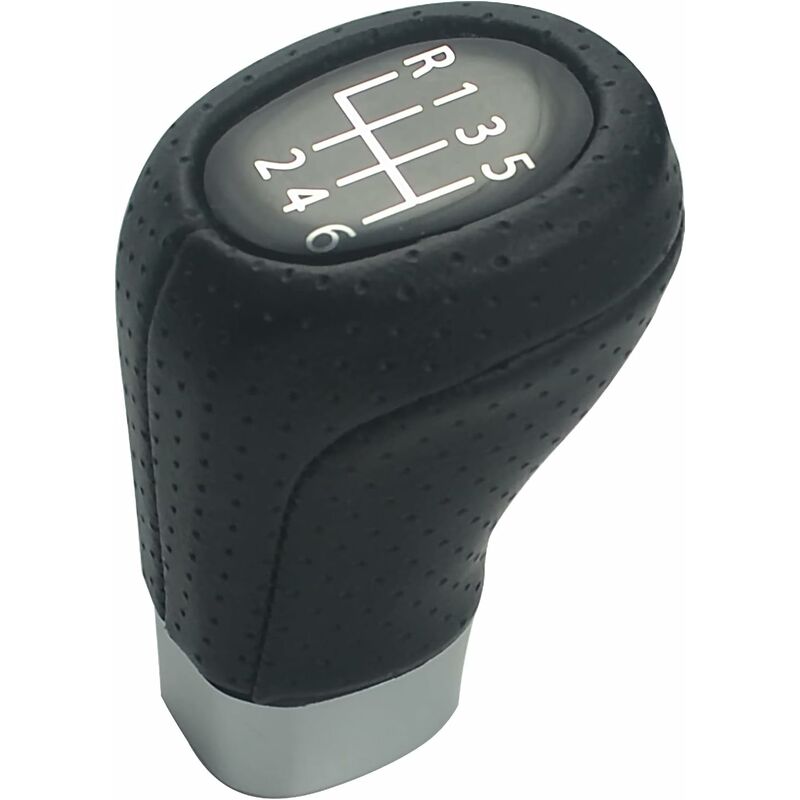 6 Speed Gear Shift Knob Leather Fits For Bmw E34 E36 E38 E39 E46 E53 E60 E61 E63