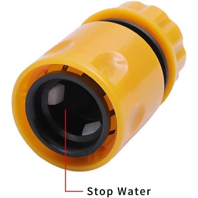 2Pack (6 pcs) Garden Hose Connector Kits With Tap Connectors