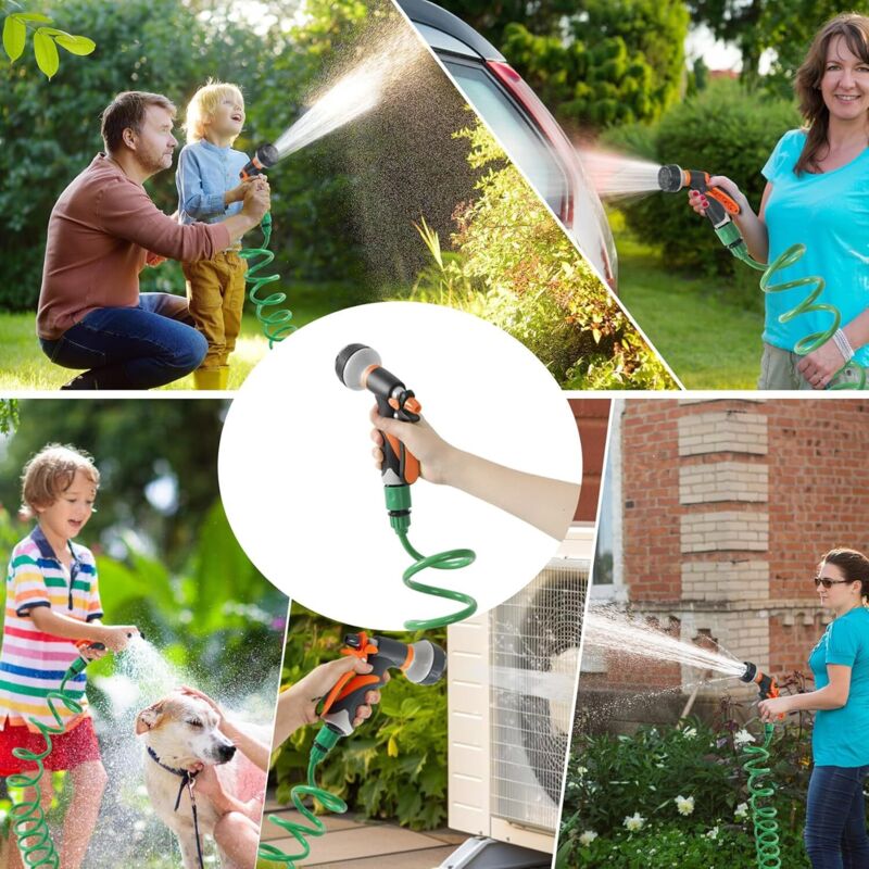 10M Flexible Garden Hose For Garden Shower, Expandable Garden Hose For Garden Watering, Pet, Car Washing.