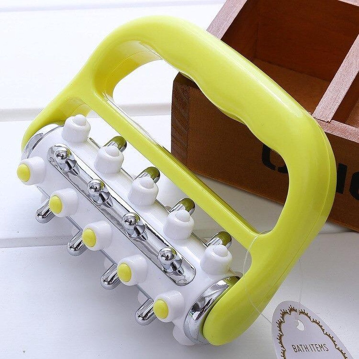 WiseGoods Luxury Massage Roller - Massage Device - Anti-cellulite Roller - Anti-cellulite Roller - Roller - Connective Tissue Massage