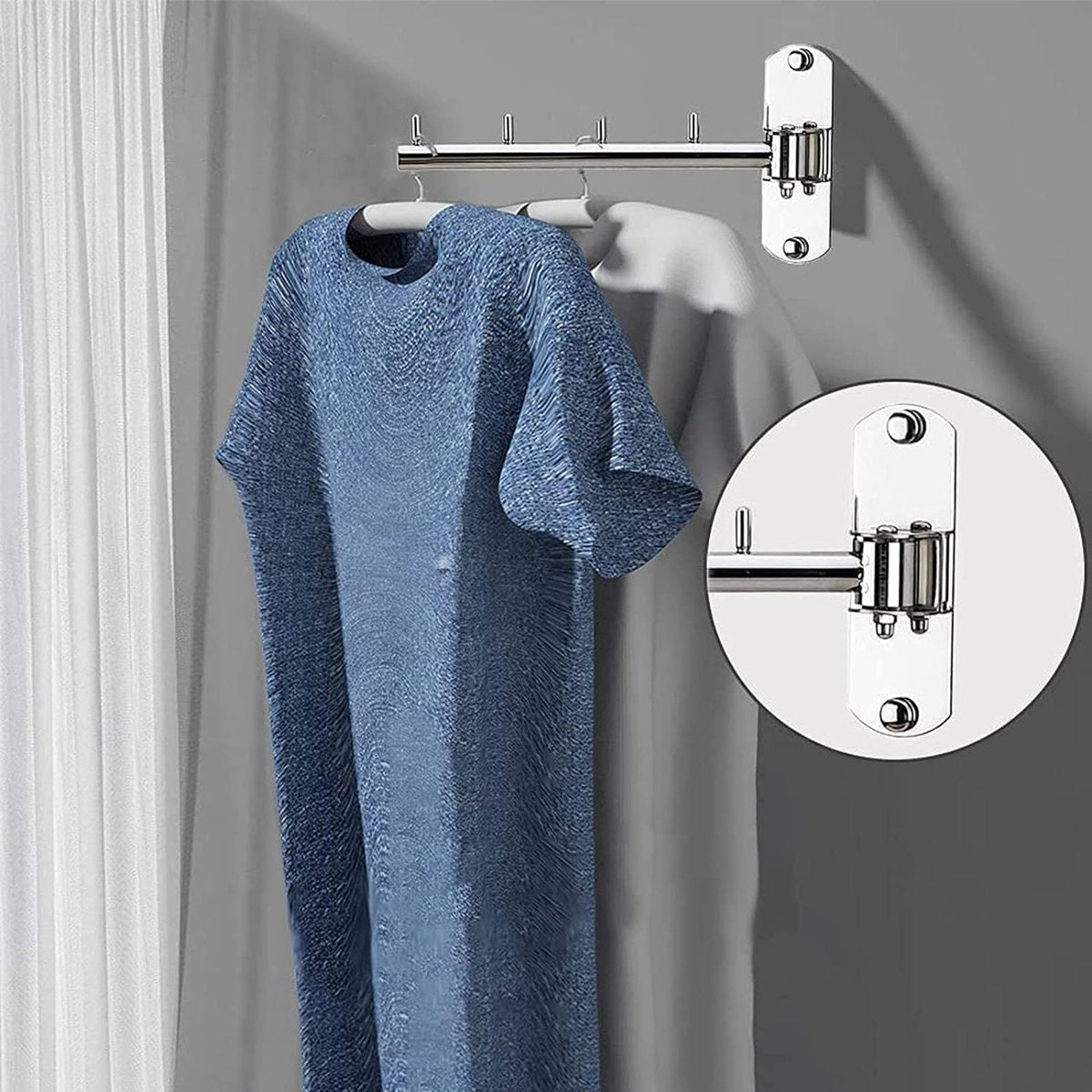 Wasrek wall-mounted and universal hand dryer - 27.5 cm
