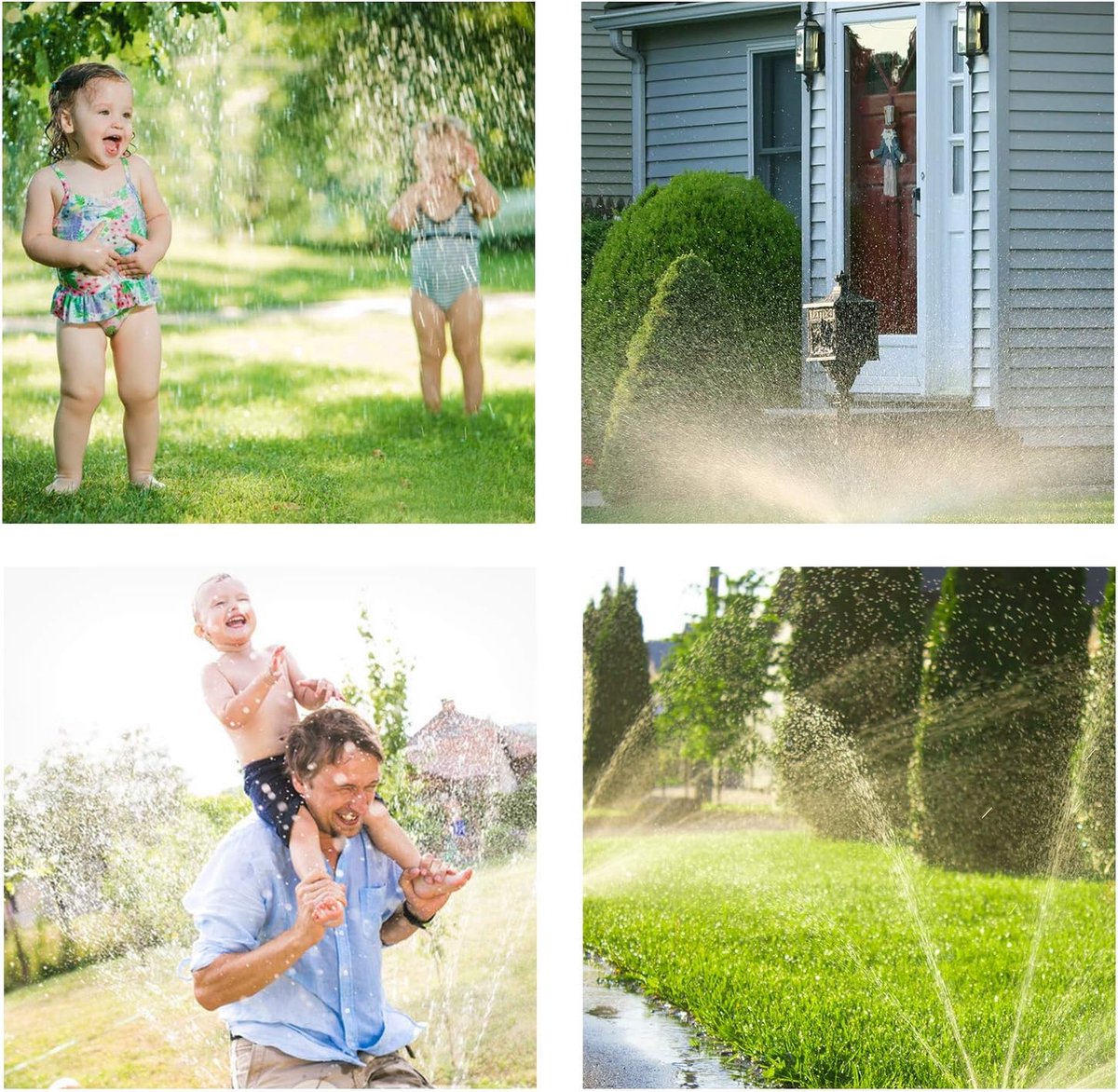 Oscillating Sprinkler - Circular Garden Sprinkler - Rotary Lawn Sprinkler - Sprinkler - Water Sprinkler - Irrigation System - Vegetable Garden