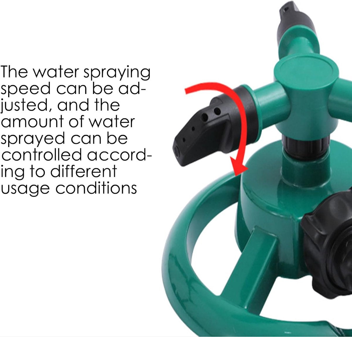 Oscillating Sprinkler - Circular Garden Sprinkler - Rotary Lawn Sprinkler - Sprinkler - Water Sprinkler - Irrigation System - Vegetable Garden