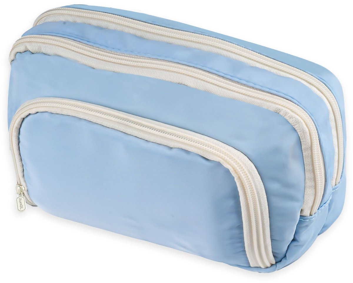 Pencil Case - Pencil Case - Adults - Boys and Girls - School Pencil Case - Blue
