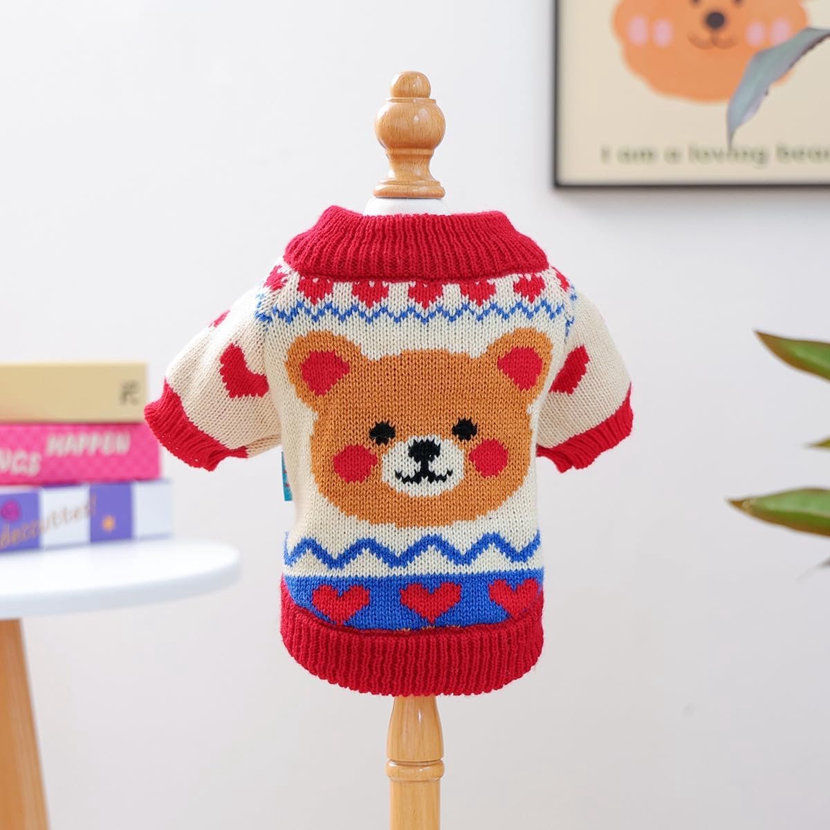 Dog Coat - Dog Sweater - Warm Winter Dog Clothes - Knit Sweater - Dog Pullover - Lightweight and Warm Cat Sweater - Perfect for Chihuahuas - Birthday Clothes - Christmas Decorations - Christmas - Size XL