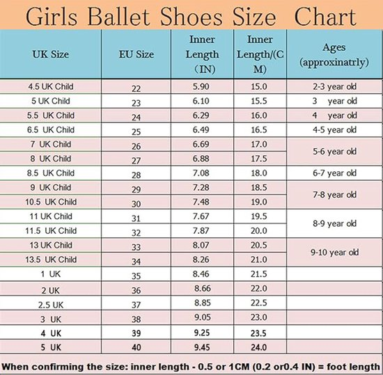 Women's Ballet Shoes – Ballet Shoes for Girls – Beige – Soft PU Leather Dance Shoes with Non-Slip Sole – Suitable for Ballet, Yoga & Home Use – For 5.5 UK Child