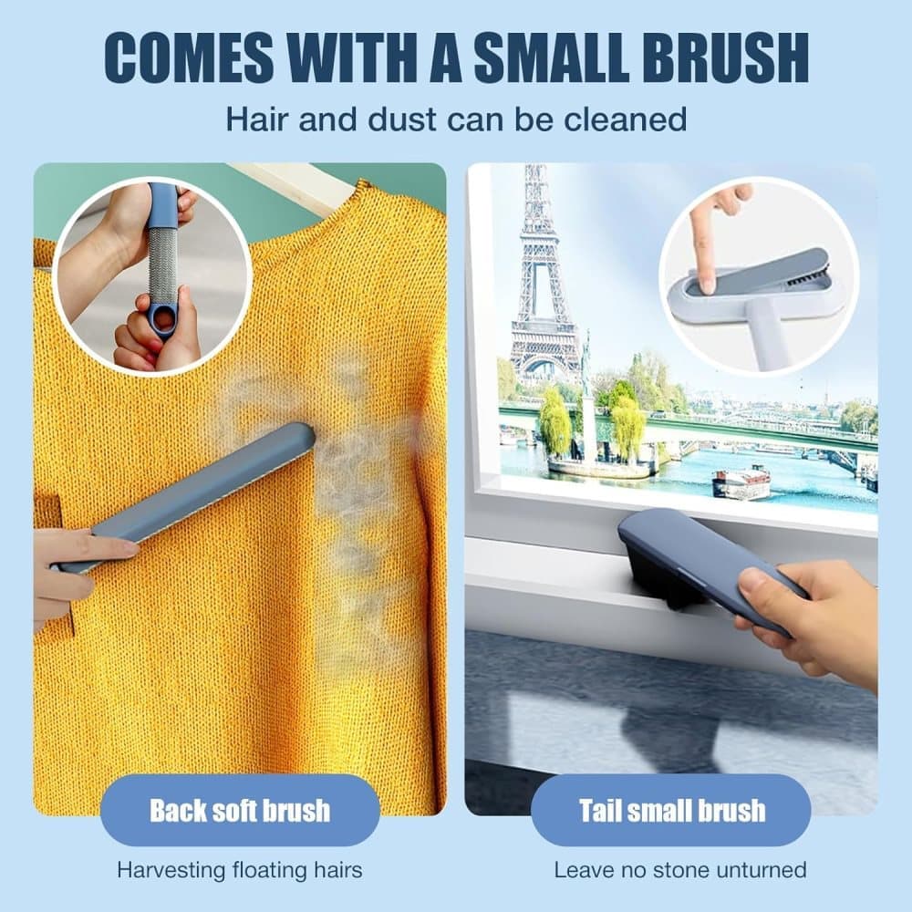 Pet Fur Remover 4-in-1, Multifunctional Brush for Dogs, Compatible with Furniture Car Sofa Clothes