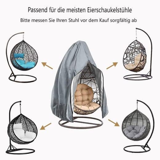 Protective Swing Cover Gray, 190x115cm