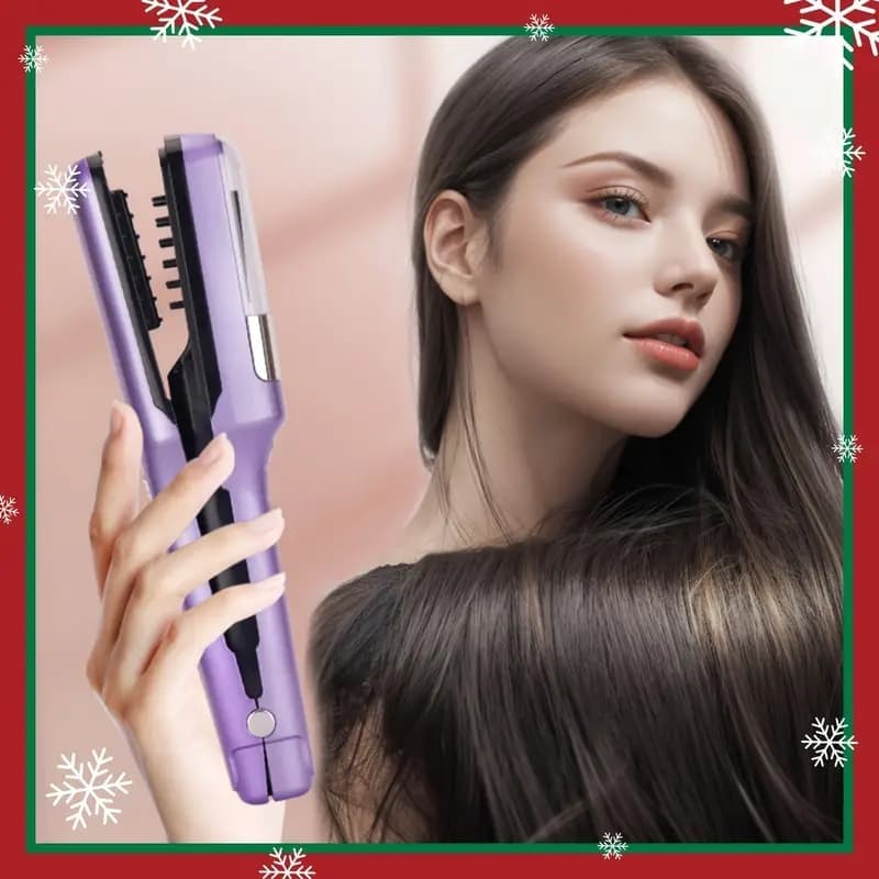 Portable Rechargeable Split End Trimmer for Travel Hair Care, Pink, New Model