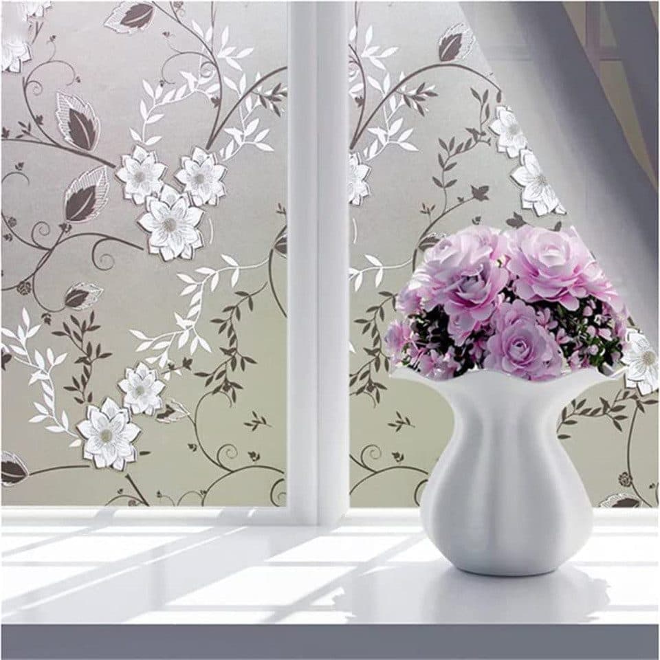 Frosted window film self-adhesive privacy protection UV protection decorative plastic for glass, 50cmx3m