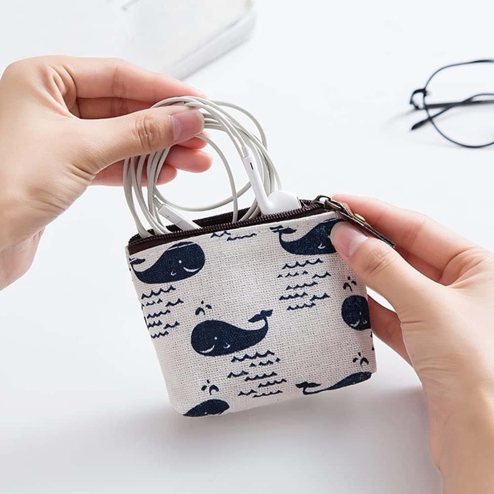 8-Pack Mini Makeup Bags with Zipper for Travel Storage, 8-Pack