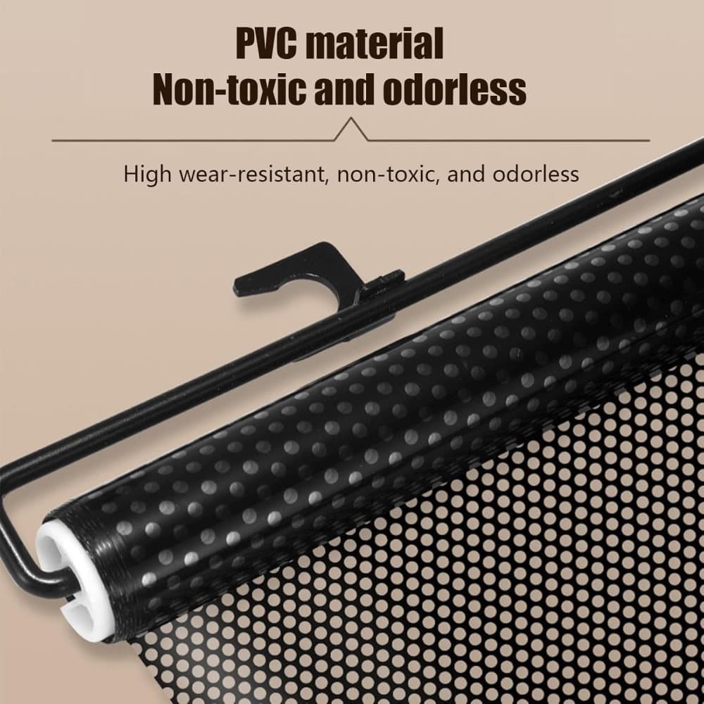 Child Safety Gate Removable for Indoors, 40/50x125 cm, Compatible with Children & Pets, Black, 50×125cm