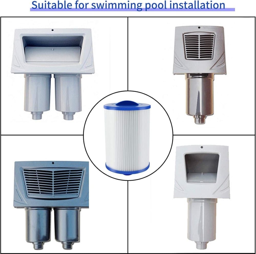 2-Pack CH-940 Spa Filter Replacement, Compatible with Multiple Hot Tub/Spa Models, 1 1/2\