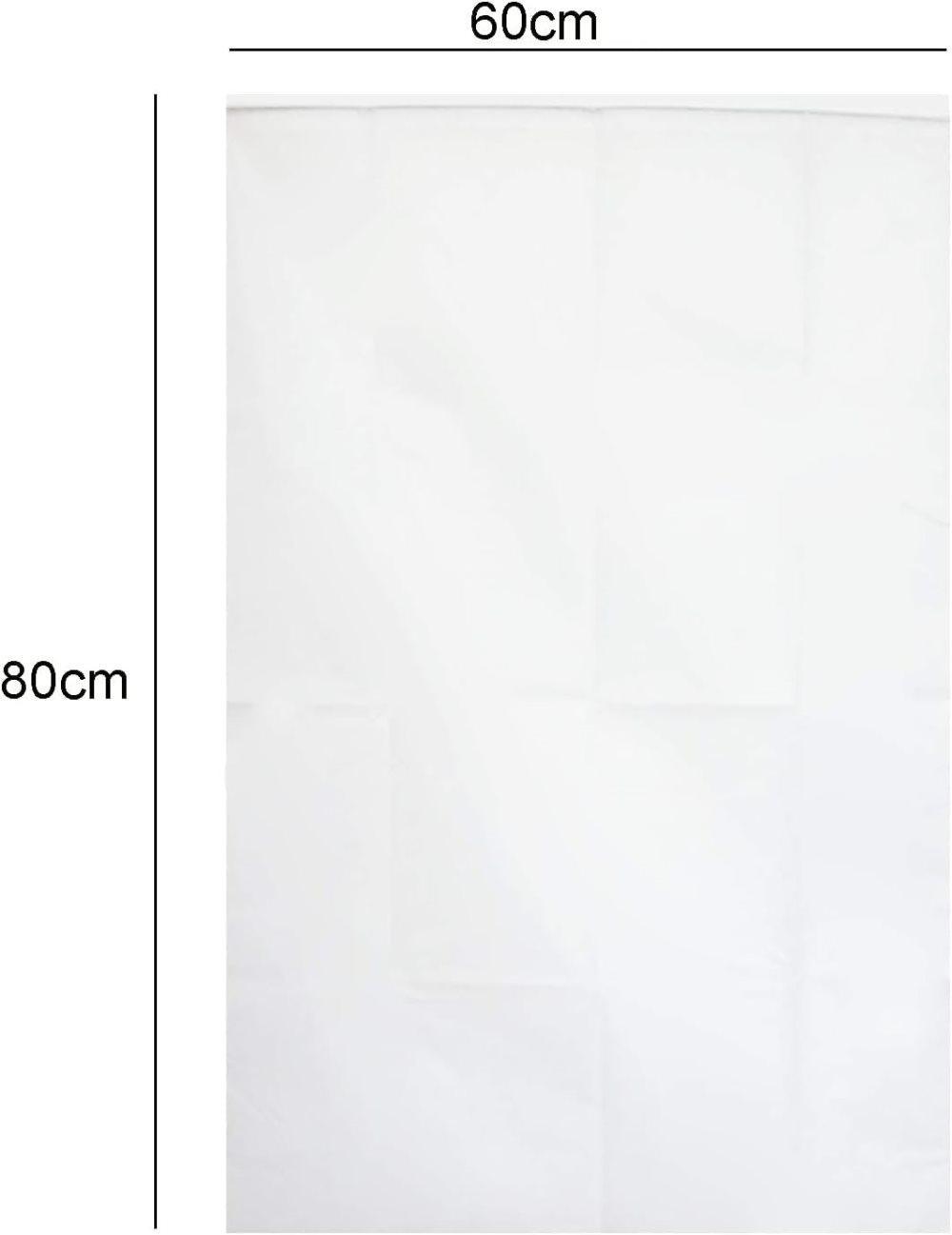 3-Pack Winter Plant Protection Frost Cover with Drawstring, Reusable Durable for Outdoor Plants Fruit Trees Potted Plants, 60x80cm, White