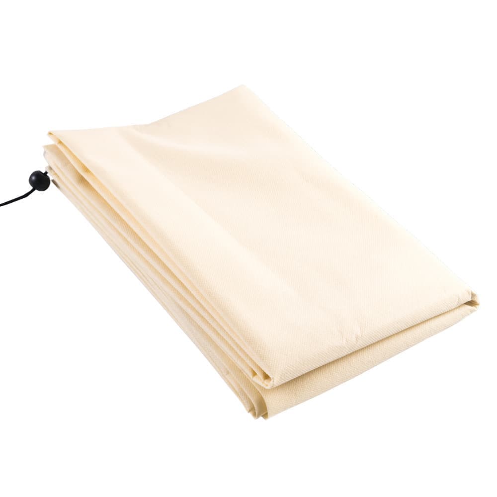 3-Pack Winter Plant Protection Frost Cover with Drawstring, Reusable Durable for Outdoor Plants Fruit Trees Potted Plants, 80x120cm, Beige