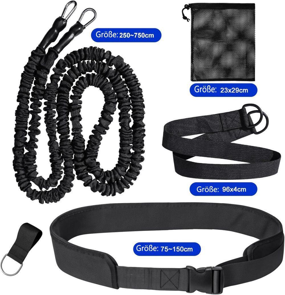 Adjustable Swim Training Belt for Adults and Children, 8-25 Feet, Compatible with Pools