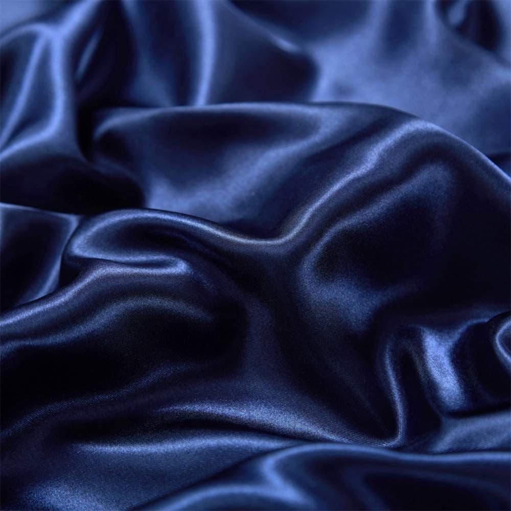 2-Pack Satin Pillowcase, Silky and Soft, Multiple Colors, 50 x 75cm, Black
