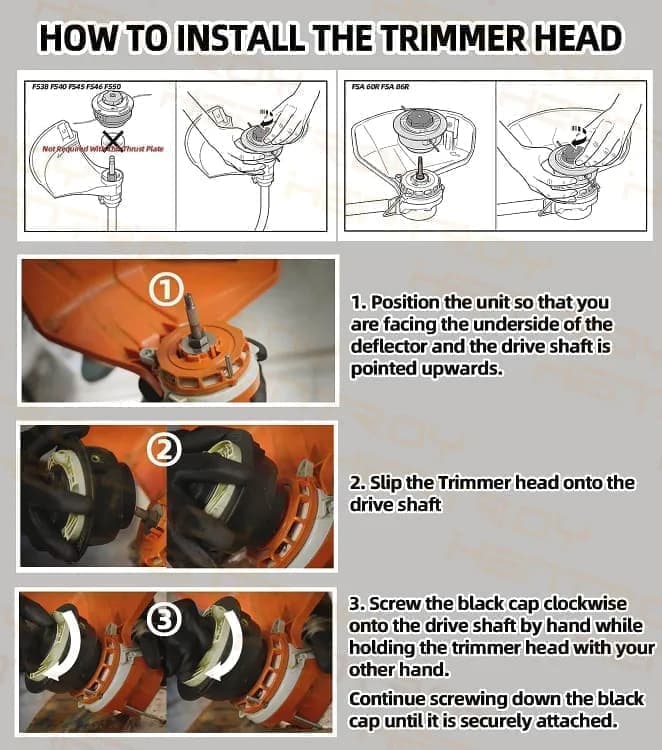 Grass trimmer head Stihl AutoCut C6-2, M8x1.25