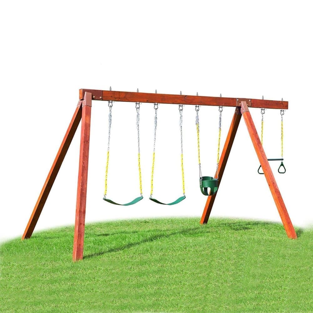 Stainless steel swing hooks 180° rotating for swings and hammocks, durable easy assembly