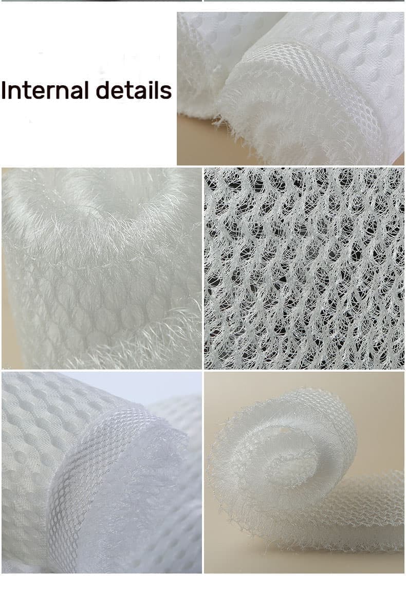 Bathtub Cushion with 7 Suction Cups, 4D Breathable Headrest for Relaxation, Compatible with Bathtubs & Massage Tubs, Blue