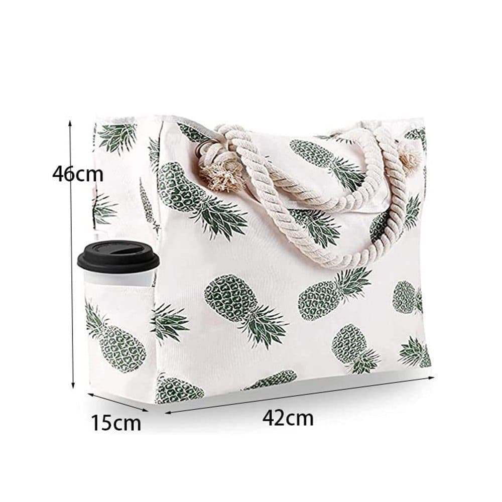 Large Beach Picnic Bag, White