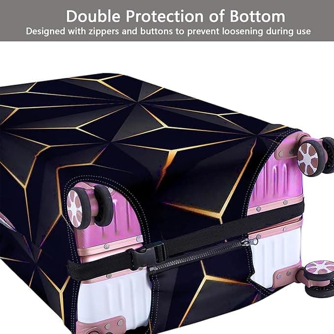 1 Piece(s) Elastic Suitcase Cover Travel Luggage Protection Scratch Resistant Washable Trolley Case Cover, 18-20inch