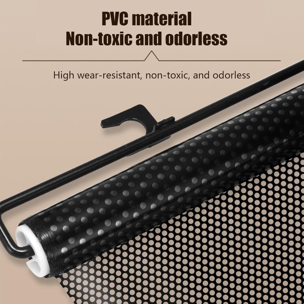 Retractable Safety Gate for Dogs, 50x125cm, Compatible with Doorways and Stairs