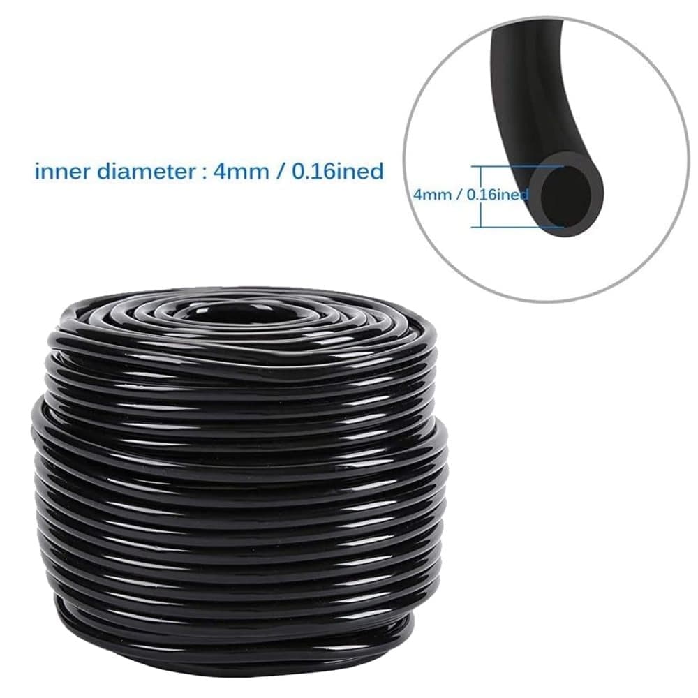 50m Automatic Drip Irrigation System for Garden Greenhouse, Lawn, Terrace, Compatible with Most Brands