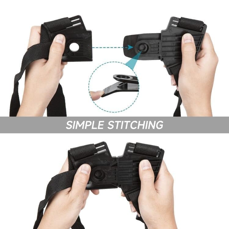 Adjustable Nylon Trimmer Strap, Compatible with Grass Trimmer and Leaf Blower, Black