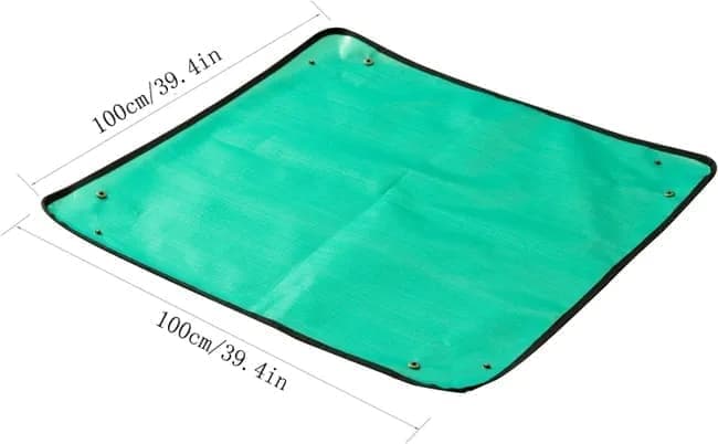 2-Pack Foldable Waterproof Garden Planting Mats, 60x90cm, Compatible with Indoor Succulent Transplanting