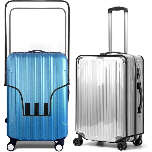 Transparent Protective Case for Suitcase, Waterproof Dustproof Durable Extra Thick Protection, 28 inch