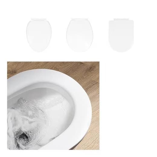 80 pcs Biodegradable Water-flushable Toilet Seat Covers, 38x46cm