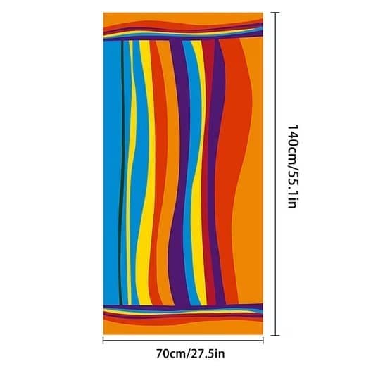 70x140 cm XXL Microfiber Beach Towel, Quick-Drying Lightweight Bath Towel for Beach