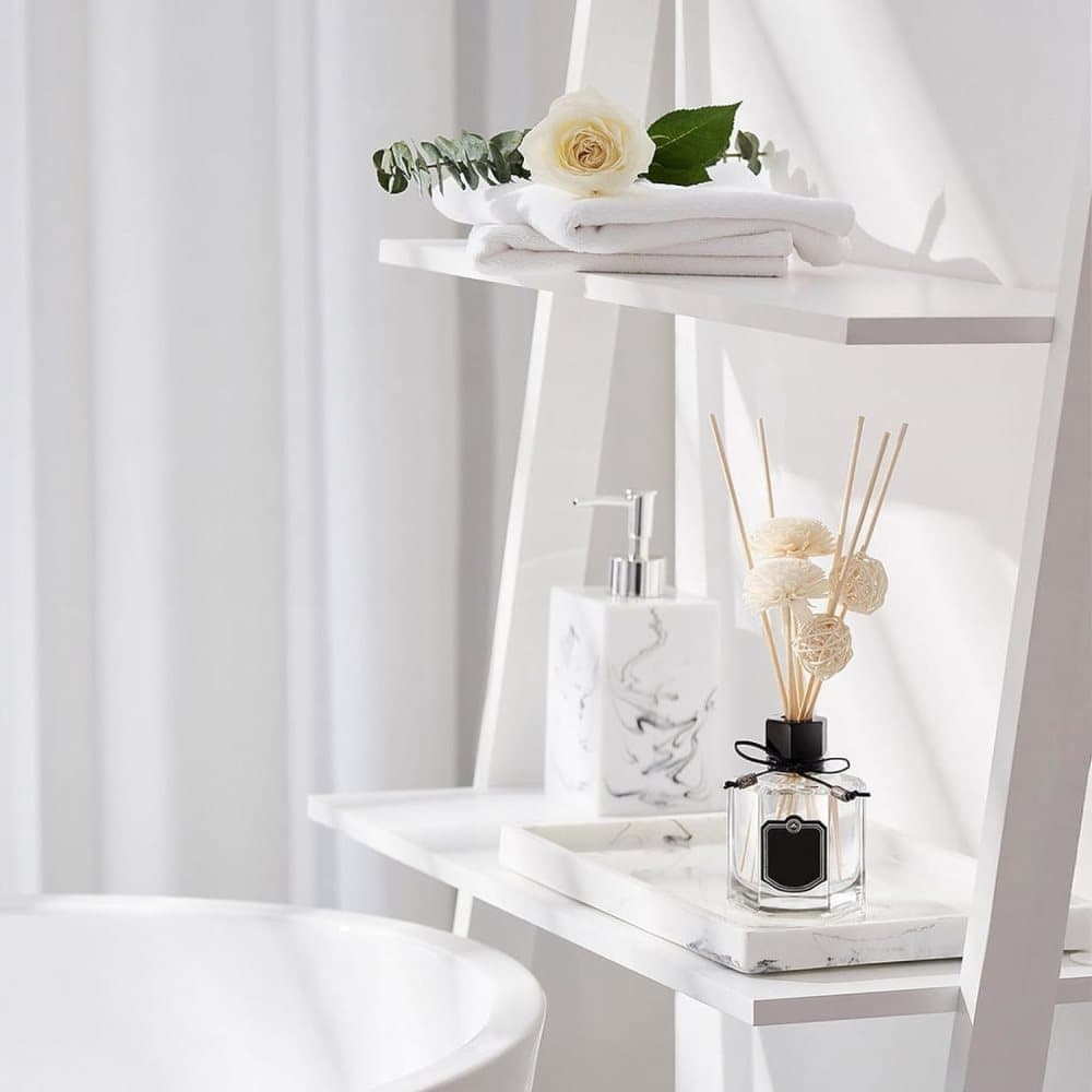 Silicone storage tray organizer for makeup and small items, 30 cm x 12.5 cm, Light gray