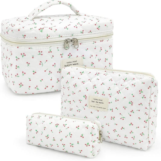 3-Pack Large Toiletry Bag, Size B